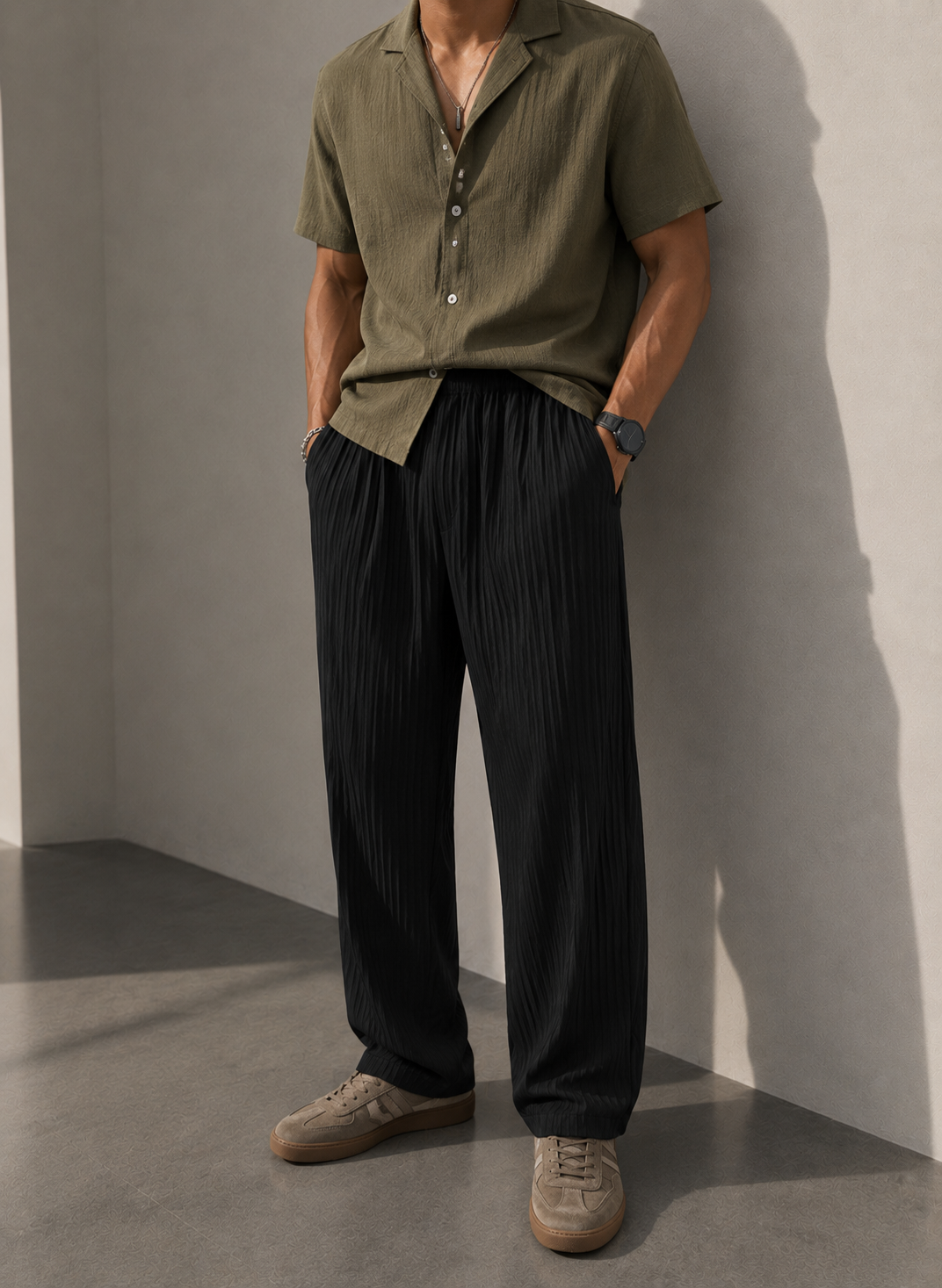 NOREN — Pleated Pants